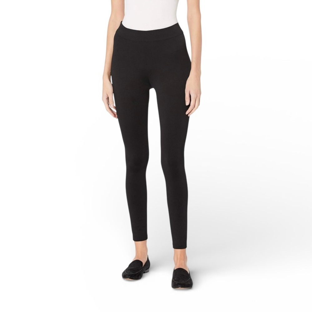 Vince Women's Black Stretch Pull-On Mid-Rise Legging Pants Size XXS NWT